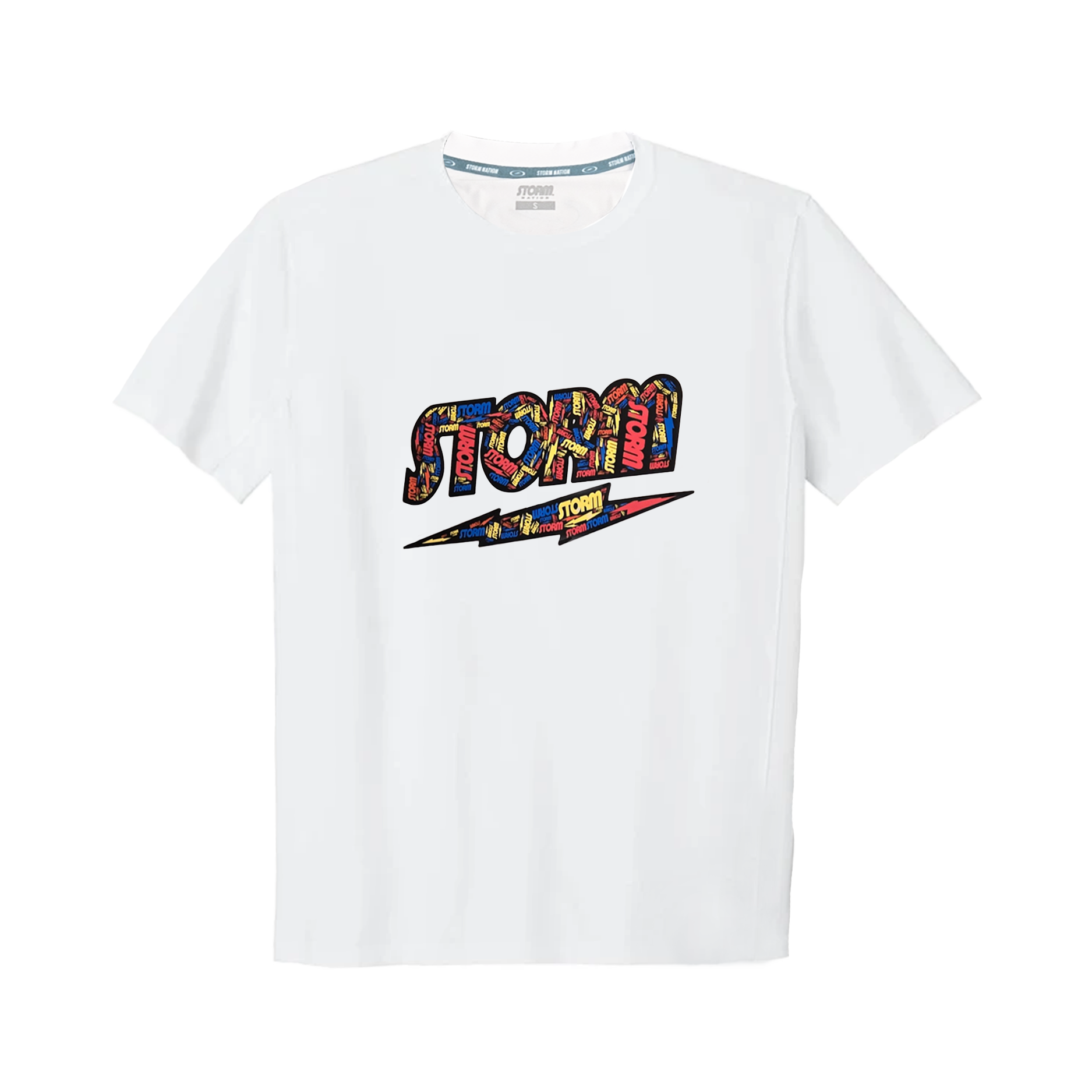 STORM STATEMENT PERFORMANCE TEE (WHITE) STORM STATEMENT PERFORMANCE TEE (WHITE)